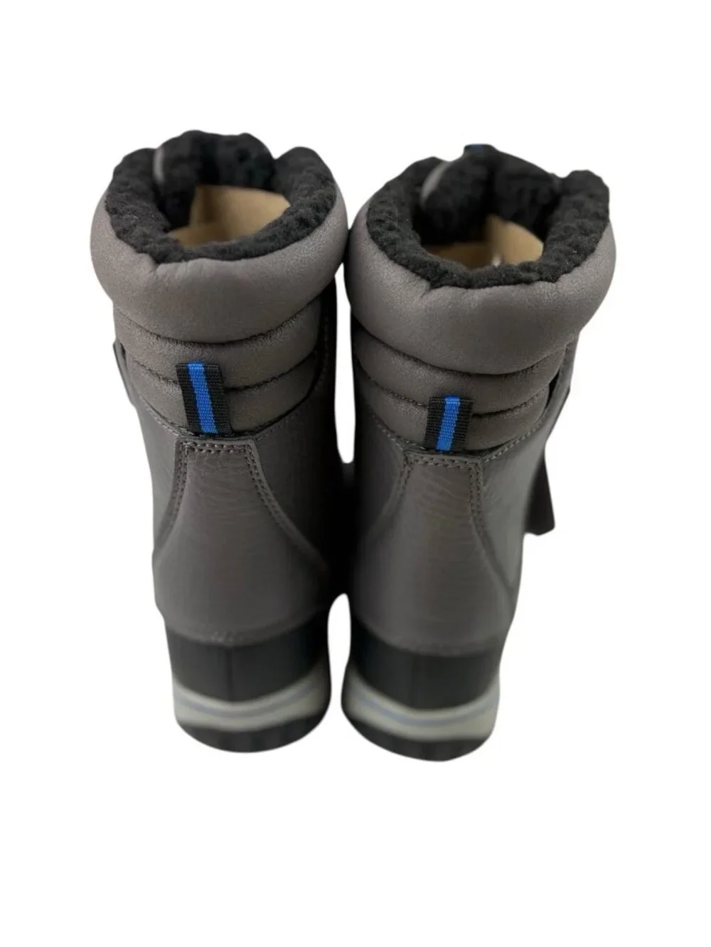 New Totes Kids Snow Boots Unisex Size 1 Waterproof Insulated Winter Lace Up
